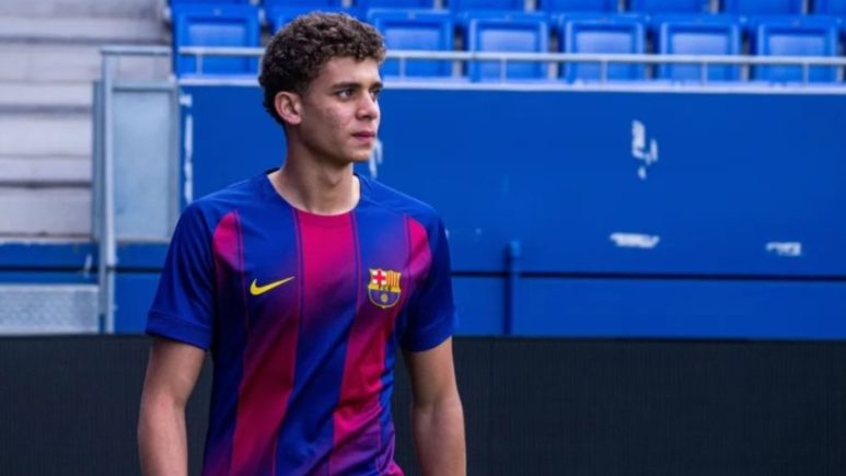 رسميًا .. حمزة عبد الكريم أول لاعب مصري في برشلونة